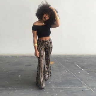 Slim-Fit Micro-Flared Pants 2