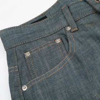 Cowboy Straight Leg Denim Pants | Washed Distressed 3