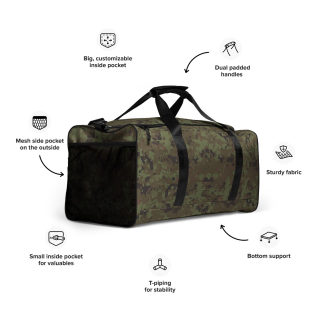 Duffel Bag, digital green camo 22