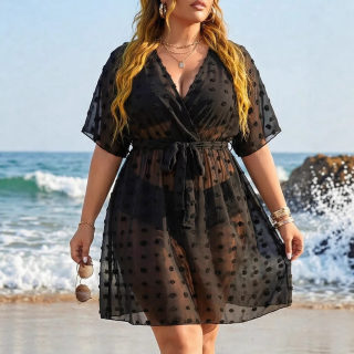 Beach cover-up (tie-up) 4