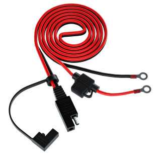 SAE to O-Type Terminal Extension Cable | Photovoltaic Solar Panel Power Cord, 1.4m 5