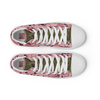 Women's high-top canvas shoes 8