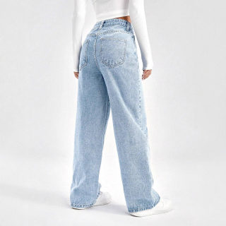 Women's Denim Wide-Leg Pants | Casual Fashion 3