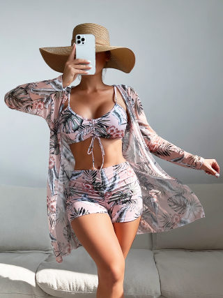 Mesh beach cover-up 2