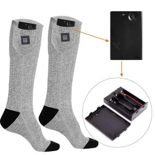 Rechargeable Electric Heated Socks with Battery Pack, Men's 5
