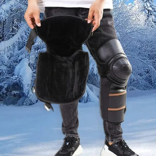Motorcycle Riding Knee & Elbow Protectors | Warm Protective Combo Gear 4