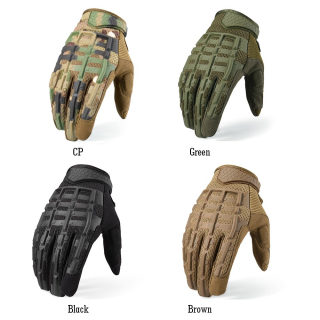 Outdoor Tactical Full-Finger Gloves | Camo Military Anti-Slip Airsoft Biking 3