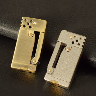 Dolphin-Shaped Kerosene Lighter, Side-Press Ignition