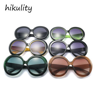 Round Large-Frame Trendy Sunglasses 6