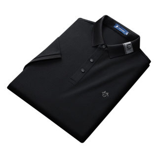 Ice Silk Short Sleeve Shirt for Men | Flip Collar Business Casual 2