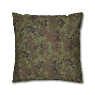 Green Digital Camo Pillowcase 20