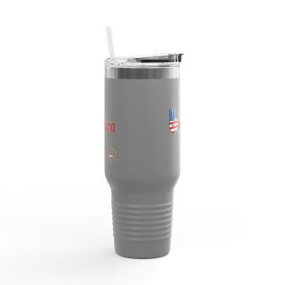'Merica Peace Hand travel mug, 40oz insulated tumbler 6