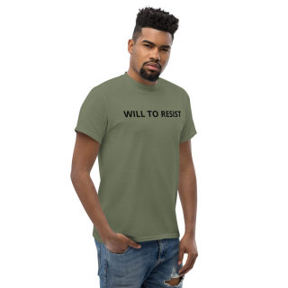 Unisex Classic T-Shirt WILL TO RESIST 18