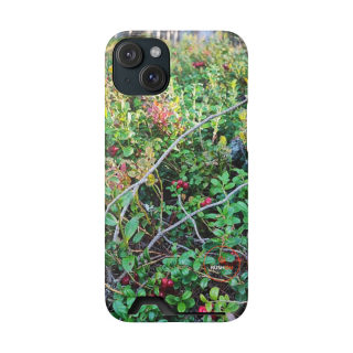 Wild berry bush phone case 42