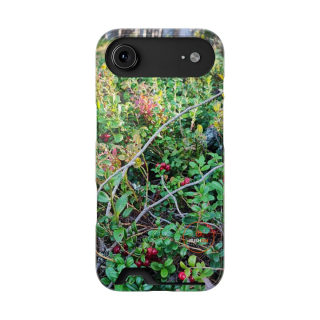 Wild berry bush phone case 26
