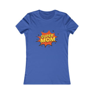Super Mom Comic Burst T-Shirt | 80s Retro Graphic Tee 13