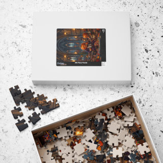 Pumpkin-Head Candy Feast Puzzle 110- 1014 Piece | Halloween Jigsaw 19
