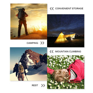 Waterproof Inflatable Air Mattress | Camping Sleeping Pad for Hiking 5