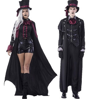 Vampire Halloween Knight Cosplay Costume | Dark Knight Anime Roleplay