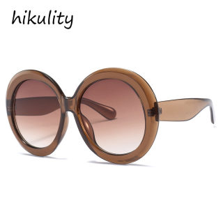 Round Large-Frame Trendy Sunglasses 4