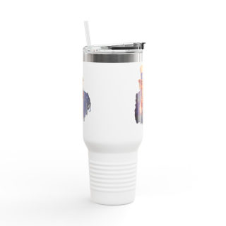 Uncle Sam Pointing Travel Mug | 40oz Insulated Patriotic Tumbler