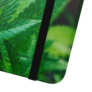 Marijuana leaf flip case 196