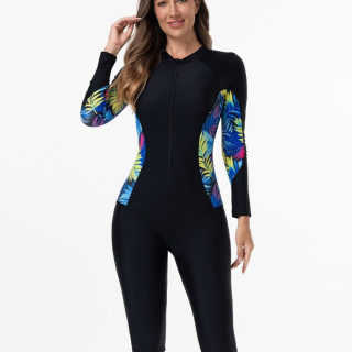 One-piece swimsuit (long-sleeve) 2