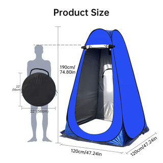Portable Outdoor Camping Tent | Single Person Changing Room & Shower Tent