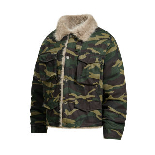 Street Style Motorcycle Jacket | Mountain Hawk Design, Winter Warm 2
