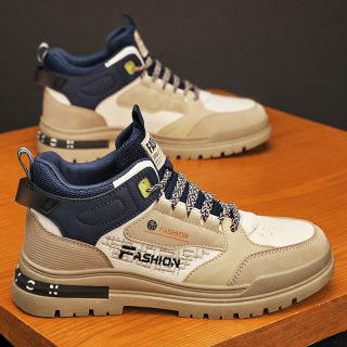 Men's Martin-Style Anti-Slip Outdoor Hiking Boots 3