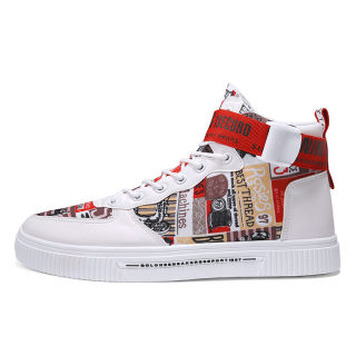 Men's Black High-Top Sneakers | Trendy Sports Shoes for Teens 5