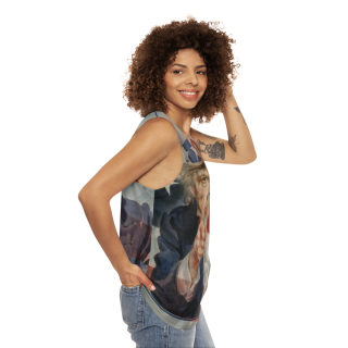 Uncle Sam Pointing Tank Top | Patriotic USA Flag Graphic 8
