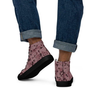 Men's high-top canvas shoes 2