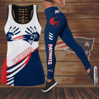 NFL Football 3D Printed Sports Set | U-Neck Tank Top + High-Waisted Pants 2