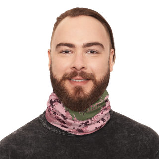 Pink Camo Skull Neck Gaiter 12