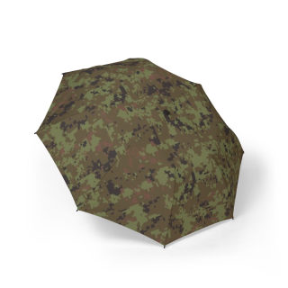 Camo Digital Woodland Pattern Umbrella | Foldable Rain Umbrella