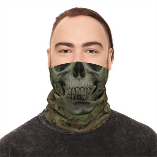 Skull Camouflage Neck Gaiter