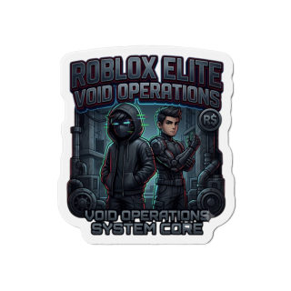 Roblox Elite Void Operations Die-Cut Magnet | Gaming Logo Sticker 2