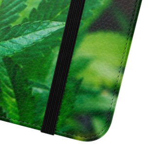 Marijuana leaf flip case 200