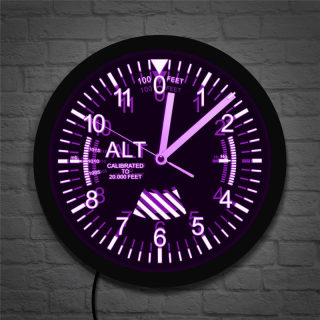 LED Light-Up Decorative Wall Clock 2