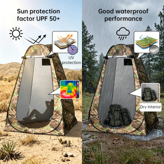 Portable Outdoor Camping Tent | Single Person Changing Room & Shower Tent 3