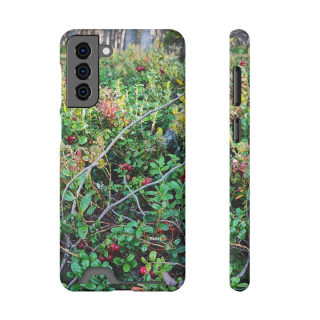 Wild berry bush phone case 20