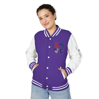 Trick or Treat Jack-o'-Lantern Letterman Jacket | Halloween Varsity Jacket