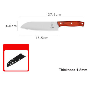 Stainless Steel Chef's Knife for Vegetables and Meat 4