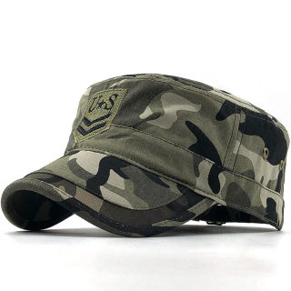 Casual Sports Cotton Peaked Cap | Alphabet Embroidery Flat Cap