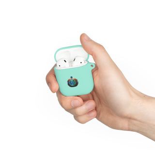 Neon Pumpkin Skull AirPods Case 44