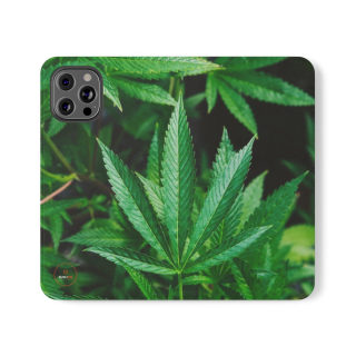 Marijuana leaf flip case 11