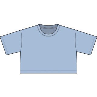 FOCUS graphic cropped tee 9