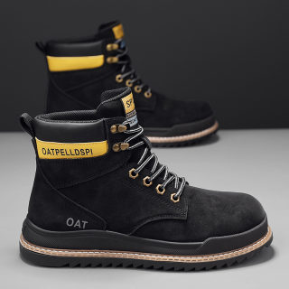 Autumn/Winter High-Top Retro Workwear Martin Boots for Men