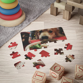 Dog Nose Close-Up Kids' Puzzle | 30-Piece Wooden Jigsaw 2